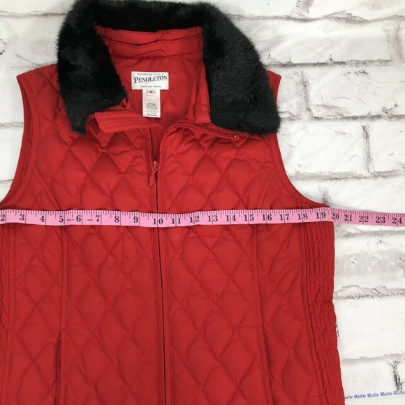 COPY - Pendleton Womens Quilted Down Blend Vest - Picture 5 of 9